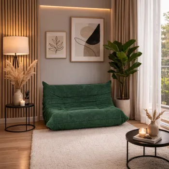 Canapea Lounge din Memory Foam HD Premium, 130 x 100 x 70 cm imagine