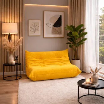 Canapea Lounge din Memory Foam HD Premium, 130 x 100 x 70 cm imagine