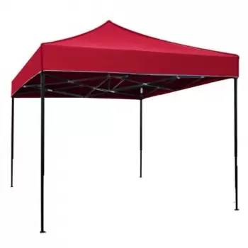 Cort de gradina tip Pavilion, 3 x 3m, Pliabil, cadru metalic imagine