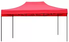 Cort de gradina tip Pavilion, 3 x 4.5m, pliabil, cadru metalic imagine