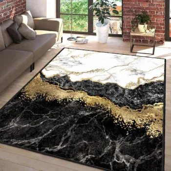 Covor design abstract, 160x200 cm, greutate 2.52 kg imagine