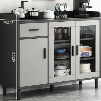 Dulap bucatarie tip vitrina pentru vesela imagine