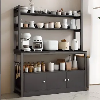 Etajera multifunctionala pentru bucatarie - 120x35x158 cm imagine