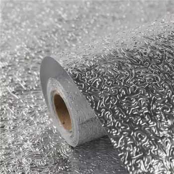Folie de aluminiu autoadeziva bucatarie 60 x 300 cm imagine