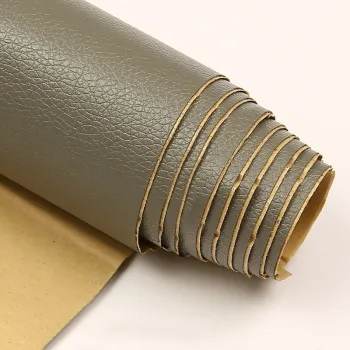 Folie din piele ecologica, autoadeziva, pentru reparatie canapea, scaun, interior autoturism 75 x 250 cm imagine