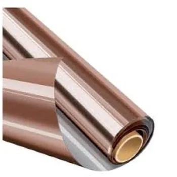 Folie reflexiva pentru geamuri interioare, cu efect de oglinda, protectie solara UV imagine