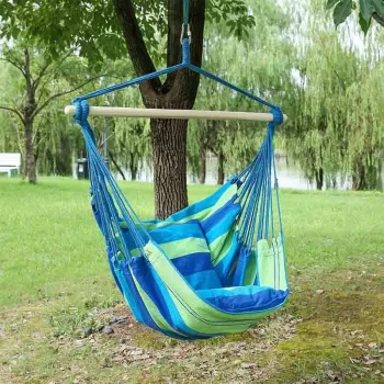 Hamac tip leagan suspendat, cu doua perne imagine