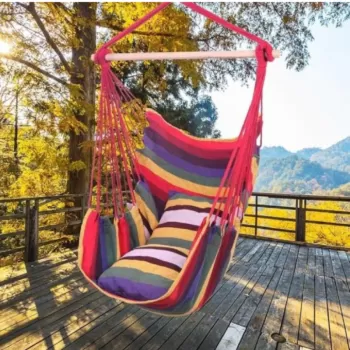 Hamac tip leagan suspendat, cu doua perne imagine