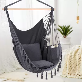 Hamac tip leagan suspendat, cu doua perne imagine