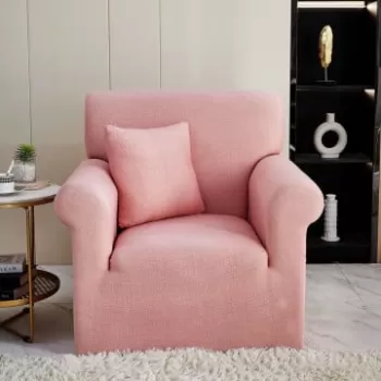 Husa fotoliu din bumbac elastic 90-140 cm imagine