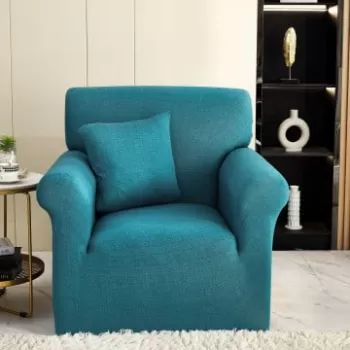 Husa fotoliu din bumbac elastic 90-140 cm imagine