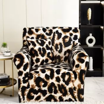 Husa fotoliu din bumbac elastic 90-140 cm imagine