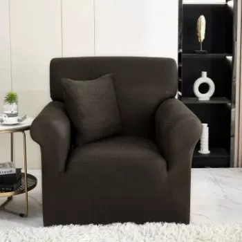 Husa fotoliu din bumbac elastic 90-140 cm imagine