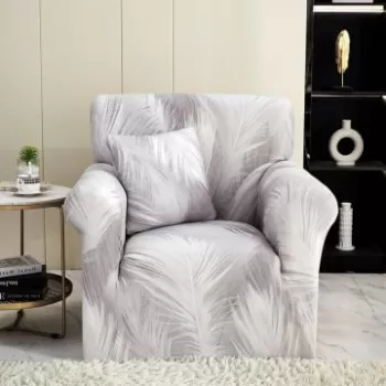 Husa fotoliu din bumbac elastic 90-140 cm imagine