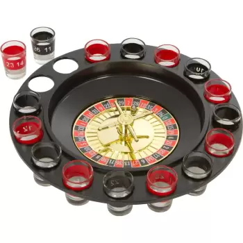 Joc ruleta cu 16 pahare de shot imagine