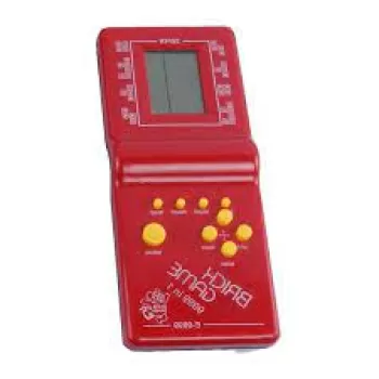 Joc tetris clasic cu diferite jocuri, alimentare pe baterii imagine