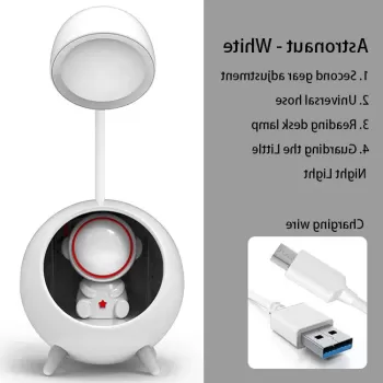 Lampa de birou cu LED, portabila,incarcare Usb pentru copii imagine