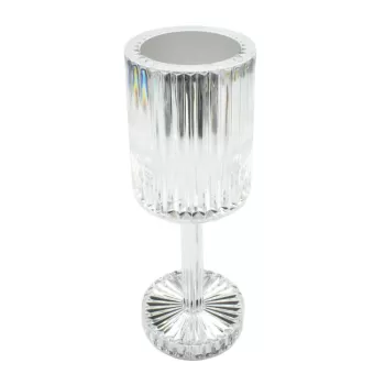 Lampa de masa wireless din cristal acrilic cu touch si incarcare prin usb imagine