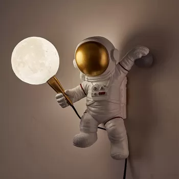 Lampa de veghe pentru copii, model astronaut imagine