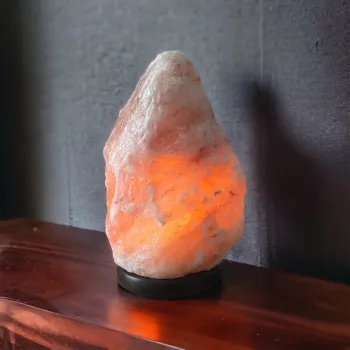 Lampa electrica din cristale de sare 4-5 kg imagine