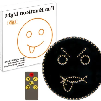 Lampa iluminata led cu gesturi, autocolant iluminat pentru luneta masinii imagine