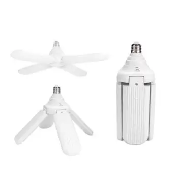 Lampa LED cu 4 brate mobile ajustabile, Fan Blade, E27, 3000K, 48W imagine