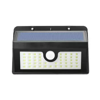 Lampa solara 45 LED cu senzor de miscare si lumina imagine