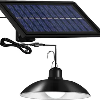 Lampa solara suspendata, cu telecomanda, 90 Lm/W imagine
