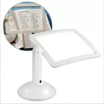 Lupa de birou cu iluminare LED, Zoom 3 X, Brighter Viewer imagine