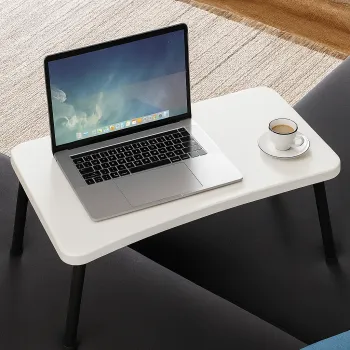 Masuta laptop pliabila multifunctionala, 56x35 cm imagine