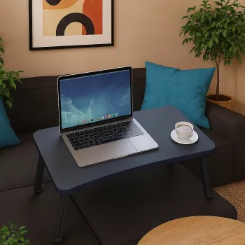 Masuta laptop pliabila multifunctionala, 56x35 cm imagine