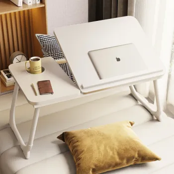 Masuta pliabila si reglabila cu unghi ajustabil pentru laptop 55x32x25cm imagine