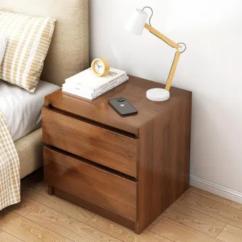 Noptiera moderna cu 2 sertare, 40x30x41cm imagine