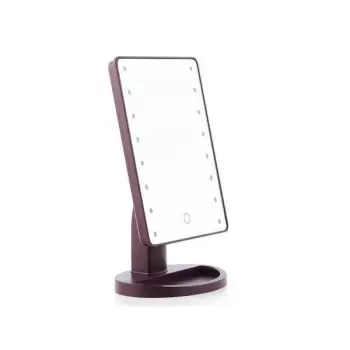 Oglinda pentru machiaj cu leduri si touch imagine