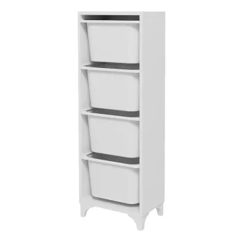 Organizator de depozitare cu 4 sertare 45.3 x 29.7 x 116.3 cm imagine
