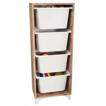 Organizator de depozitare cu 4 sertare 45.3 x 29.7 x 116.3 cm imagine