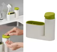 Organizator pentru chiuveta Sink Tidy cu dispenser detergent imagine