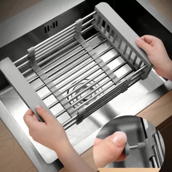 Organizator telescopic pentru chiuvete imagine