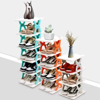 Pantofar cu 4,5,6 sau 7 rafturi pliabile, modulare imagine