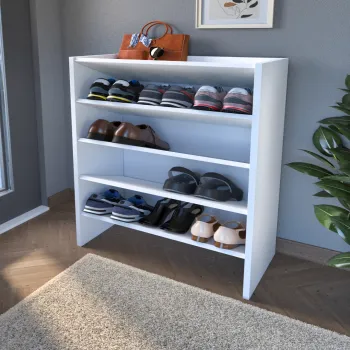 Pantofar cu 5 rafturi 100 x 62 x 29 cm, din pal melaminat 18 mm, imagine