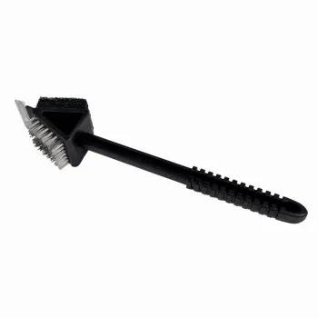 Perie cu racleta pentru curatat gratarul KLUGMEISTER KY1030A, peri metalici + racleta imagine