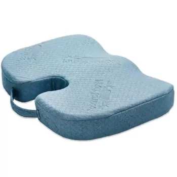 Perna confort pentru sezut Miracle Bamboo M14487, albastru imagine