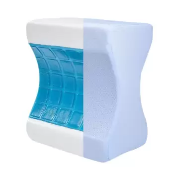 Perna ortopedica picioare, spuma cu memorie, strat exterior din gel cu efect racoritor imagine