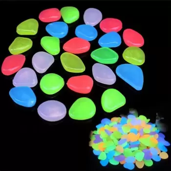 Pietricele decorative fluorescente 1Kg imagine