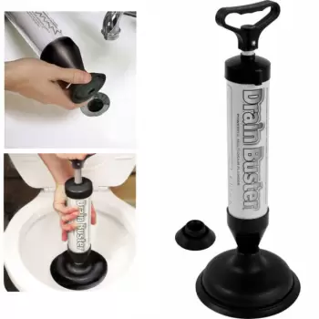 Pompa pentru desfundat chiuvete si toalete Drain Buster imagine