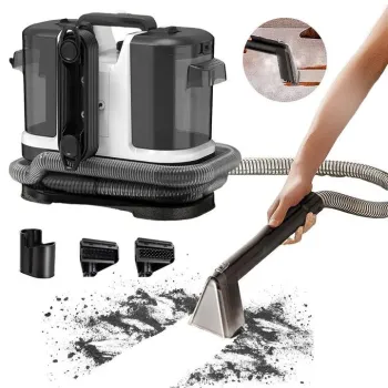RESIGILAT - Aspirator Profesional de Curatare prin Injectie-Extractie, Curatator de pete textile, Saltele, Covoare, Tapiserii, Mochete, Podele, 500W imagine