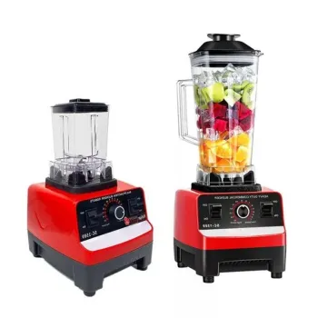 RESIGILAT - Blender Profesional de bucatarie 2 in 1, 2.5L, motor din cupru, 15 viteze, 4500W imagine