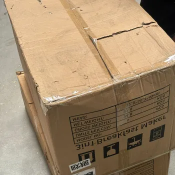 RESIGILAT -- Chiuveta Bucatarie Multifunctionala Negru Grafit cu 2 Cascade, Robinet Cascada, Afisaj Digital Temperatura, Accesorii Incluse 750x450mm . Incomplet #003 imagine