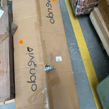 RESIGILAT -- Comoda moderna si simpla cu 3 sertare si 2 usi, MDF, 140x40x75cm . Acceptabil #008 imagine