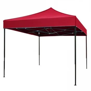 RESIGILAT - Cort de gradina tip Pavilion, 3 x 3m, Pliabil, cadru metalic imagine